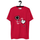 "Express Your Love in Style with Burkesgarb Men's Love for em Heartz T-Shirt"
