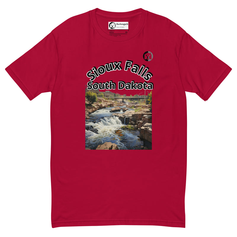 Burkesgarb Sioux Falls South Dakota Short Sleeve T-shirt | Represent Your Hometown in Style