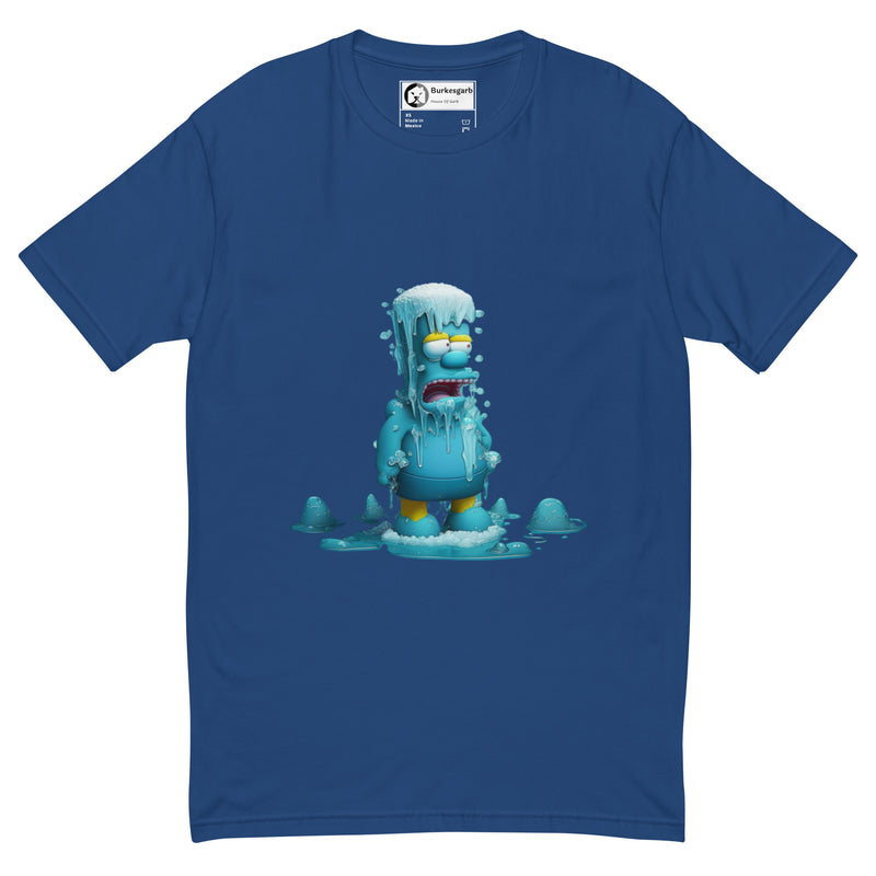 "Stay Cool and Stylish with Burkesgarb 'Ice Icicles' Short Sleeve T-shirt - Chill Out in Trendy Comfort!"