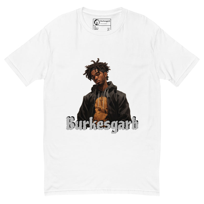 "Celebrate Melanin Excellence with Burkesgarb Melanin Man Short Sleeve T-shirt"