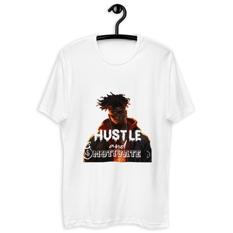 Stay Motivated and Stylish with BurkesGarb Hustle and Motivate T-Shirt | Inspirational Apparel for Men and Women