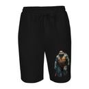 "Experience Maximum Comfort with Burkesgarb Men's Turtle Power Fleece Shorts"