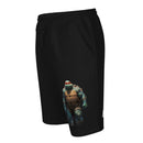"Experience Maximum Comfort with Burkesgarb Men's Turtle Power Fleece Shorts"