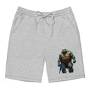 "Experience Maximum Comfort with Burkesgarb Men's Turtle Power Fleece Shorts"