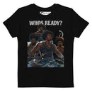 Get Ready with BurkesGarb Who's Ready? Cotton Kids T-Shirt | Stylish and Fun Apparel