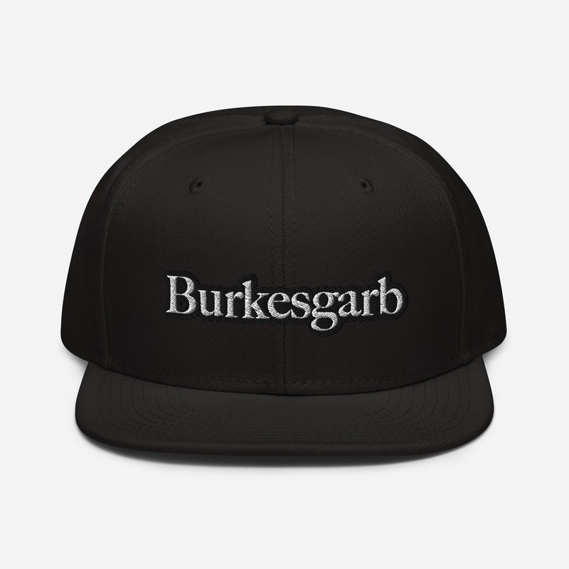 "Stay on Top of Your Style Game with Burkesgarb Snapback Hat - Trendy, Cool, and Adjustable!"