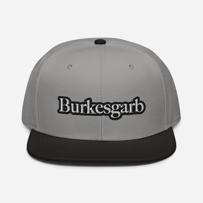 "Stay on Top of Your Style Game with Burkesgarb Snapback Hat - Trendy, Cool, and Adjustable!"