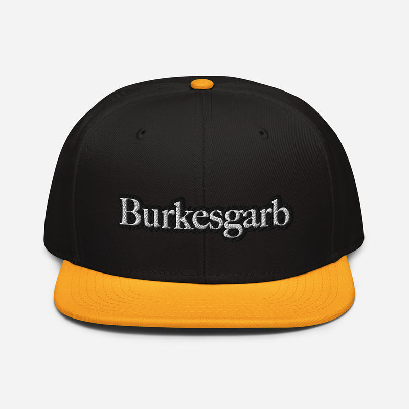 "Stay on Top of Your Style Game with Burkesgarb Snapback Hat - Trendy, Cool, and Adjustable!"