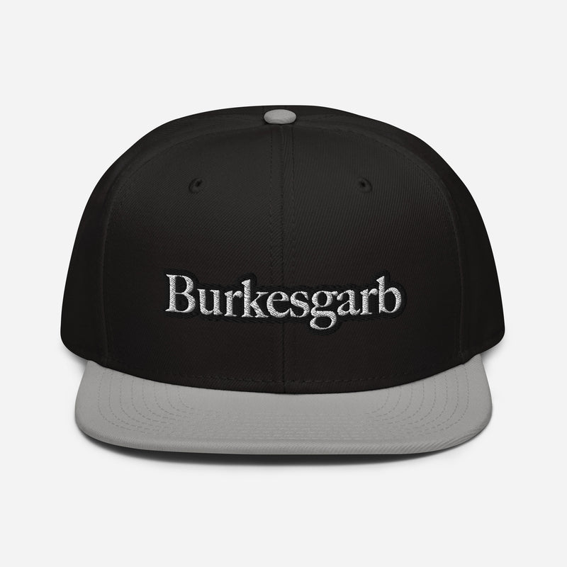 "Stay on Top of Your Style Game with Burkesgarb Snapback Hat - Trendy, Cool, and Adjustable!"