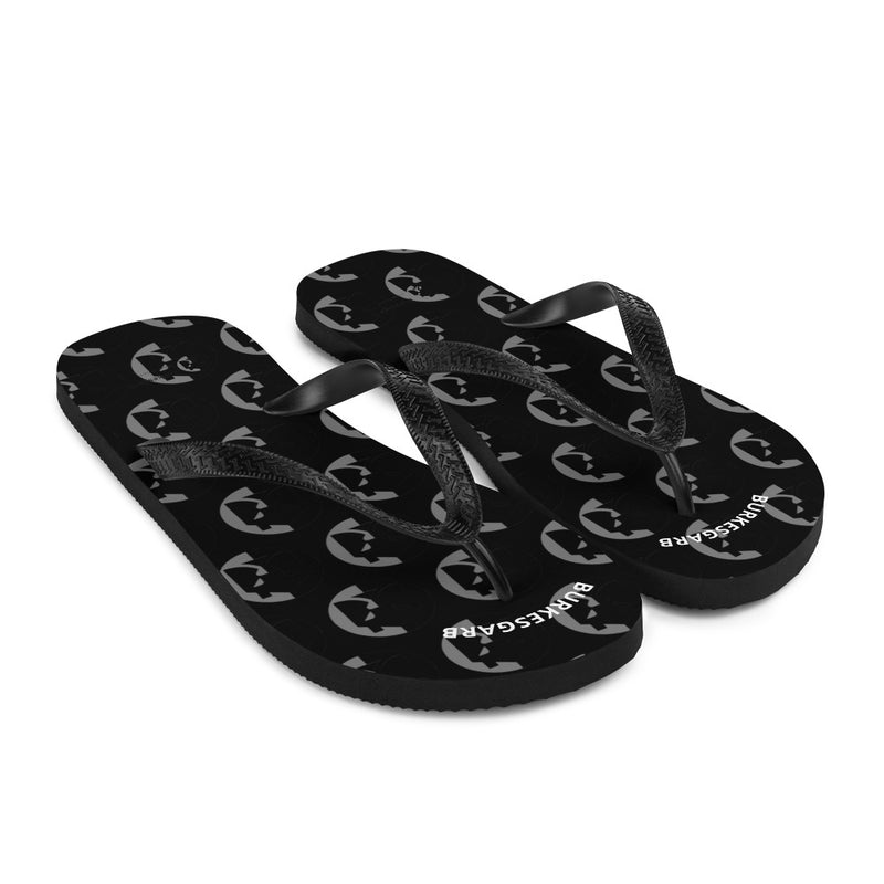 Step into Style and Comfort with Burkesgarb Logo Flip-Flops
