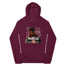Stay Inspired and Motivated with BurkesGarb Hustle and Motivate Unisex Eco Raglan Hoodie | Sustainable and Stylish Apparel