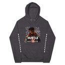 Stay Inspired and Motivated with BurkesGarb Hustle and Motivate Unisex Eco Raglan Hoodie | Sustainable and Stylish Apparel