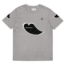 Spread Love and Style with the Burkesgarb Floating Hearts Unisex Organic Cotton T-Shirt