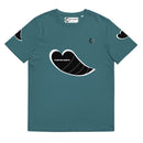 Spread Love and Style with the Burkesgarb Floating Hearts Unisex Organic Cotton T-Shirt