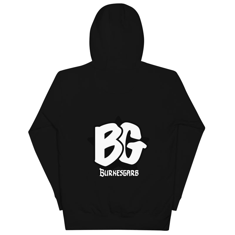 "Stay Cozy in Style with Burkesgarb BG Unisex Premium Hoodie"