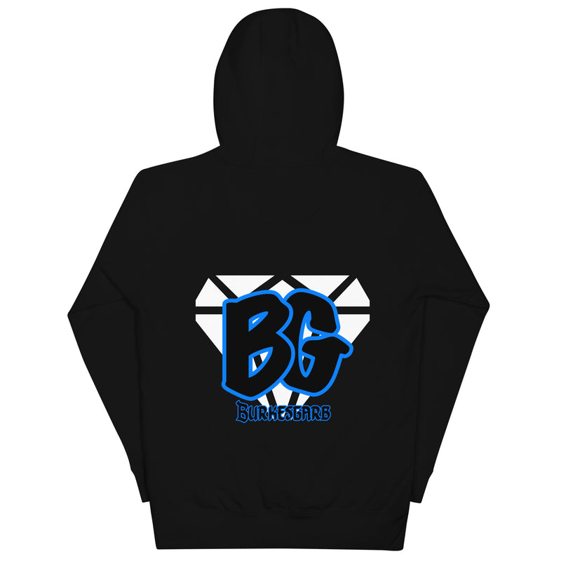 "Stay Cozy in Style with Burkesgarb BG Unisex Premium Hoodie"