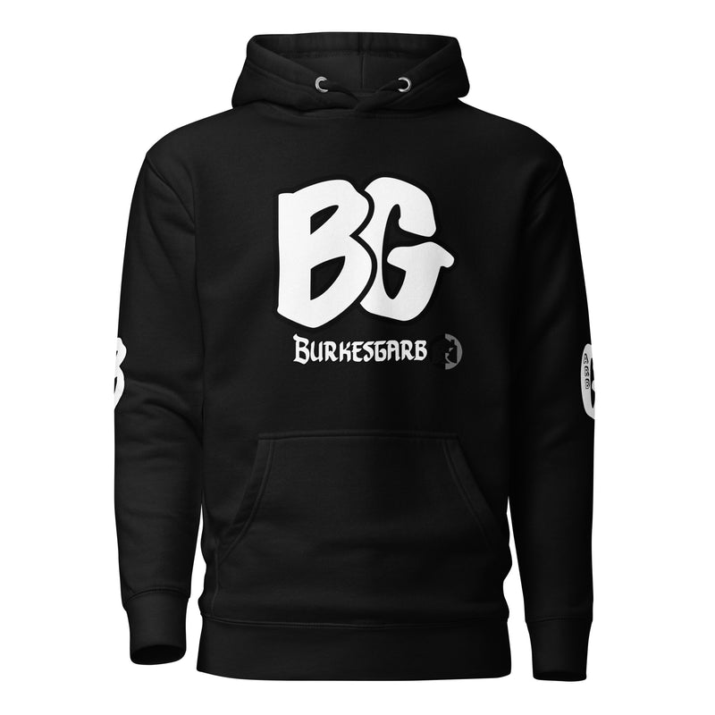 "Stay Cozy in Style with Burkesgarb BG Unisex Premium Hoodie"