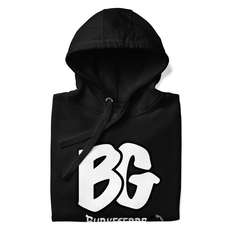 "Stay Cozy in Style with Burkesgarb BG Unisex Premium Hoodie"