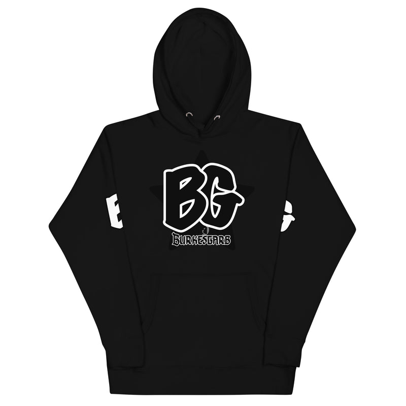 "Stay Cozy in Style with Burkesgarb BG Unisex Premium Hoodie"