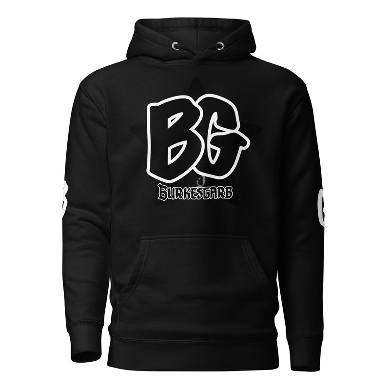 "Stay Cozy in Style with Burkesgarb BG Unisex Premium Hoodie"