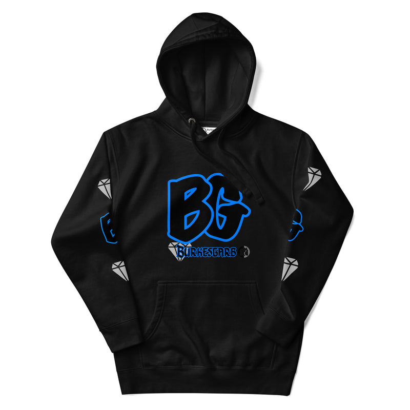 "Stay Cozy in Style with Burkesgarb BG Unisex Premium Hoodie"