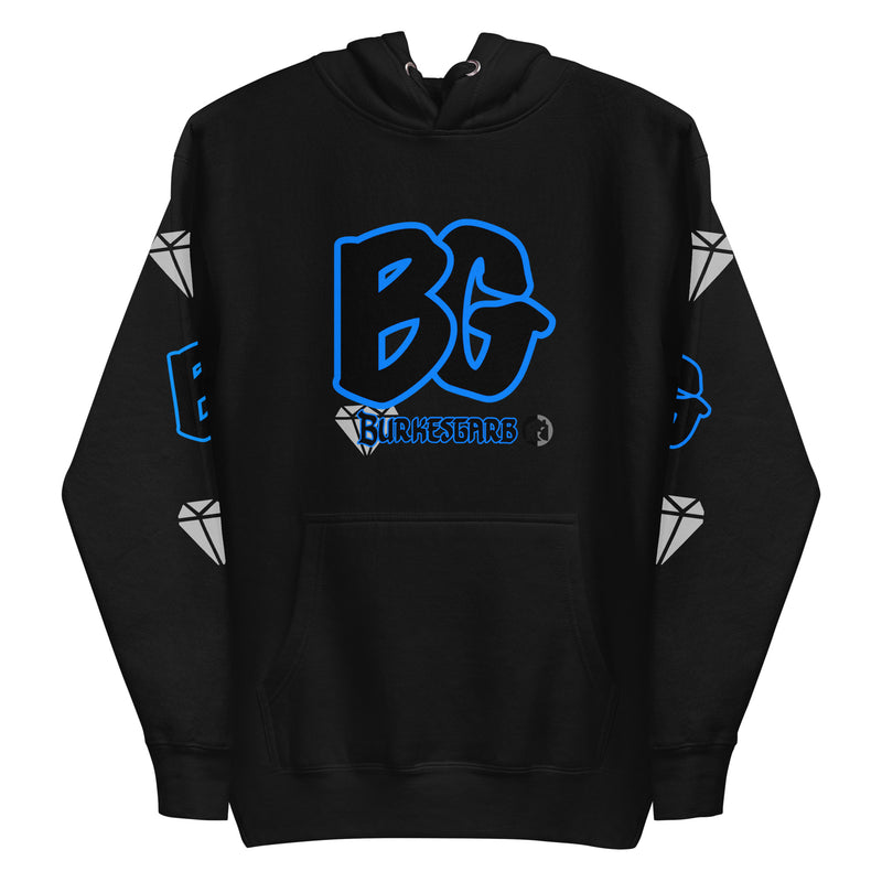 "Stay Cozy in Style with Burkesgarb BG Unisex Premium Hoodie"