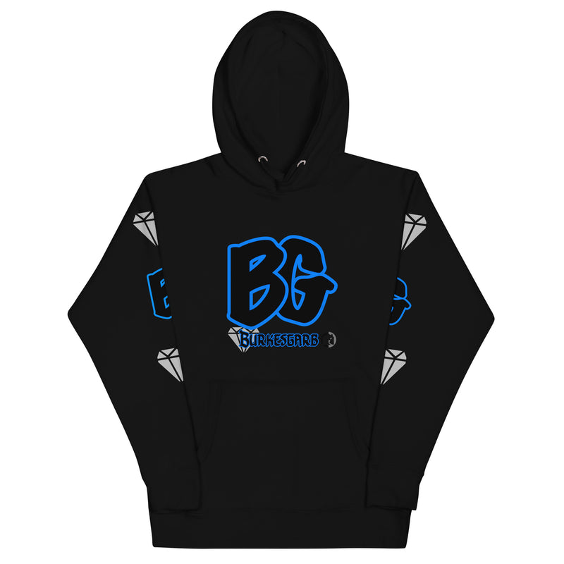 "Stay Cozy in Style with Burkesgarb BG Unisex Premium Hoodie"