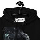 "Stay Stylish and Comfortable with the Burkesgarb Smoke Green Cross Unisex Hoodie"