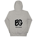 "Stay Cozy in Style with Burkesgarb BG Unisex Premium Hoodie"