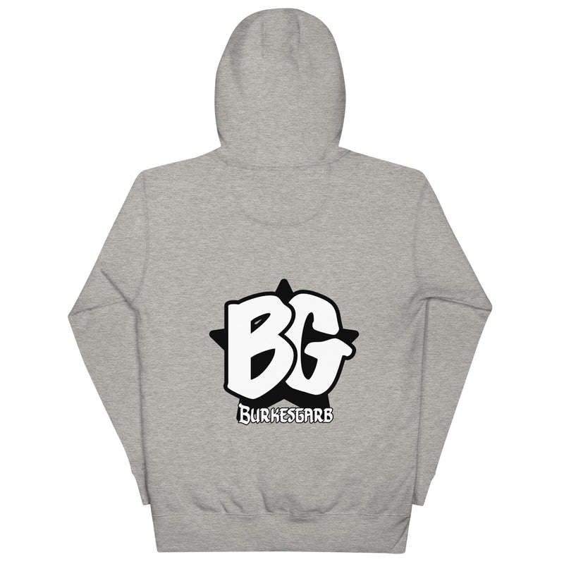 "Stay Cozy in Style with Burkesgarb BG Unisex Premium Hoodie"