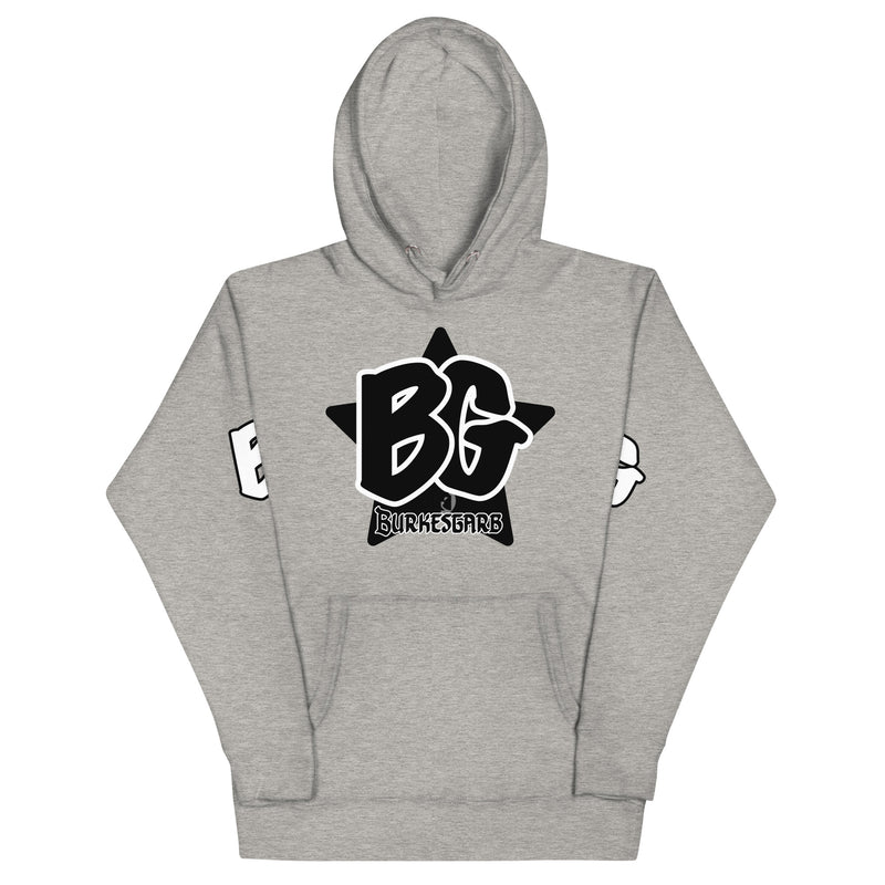 "Stay Cozy in Style with Burkesgarb BG Unisex Premium Hoodie"