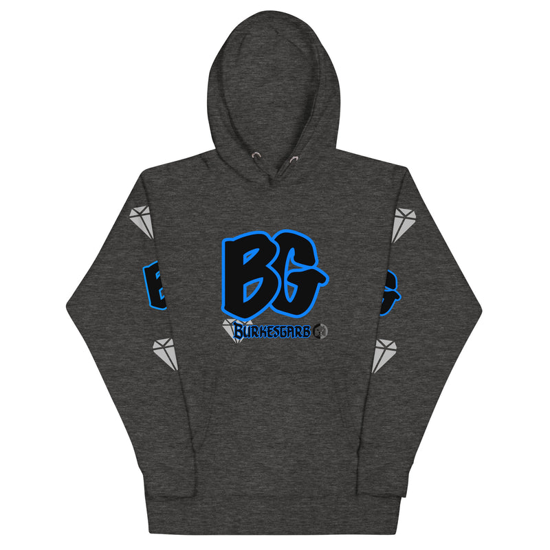 "Stay Cozy in Style with Burkesgarb BG Unisex Premium Hoodie"