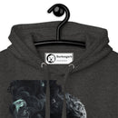 "Stay Stylish and Comfortable with the Burkesgarb Smoke Green Cross Unisex Hoodie"