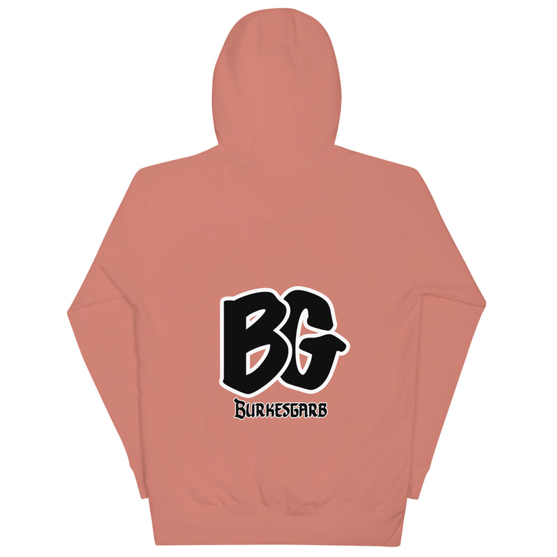 "Stay Cozy in Style with Burkesgarb BG Unisex Premium Hoodie"