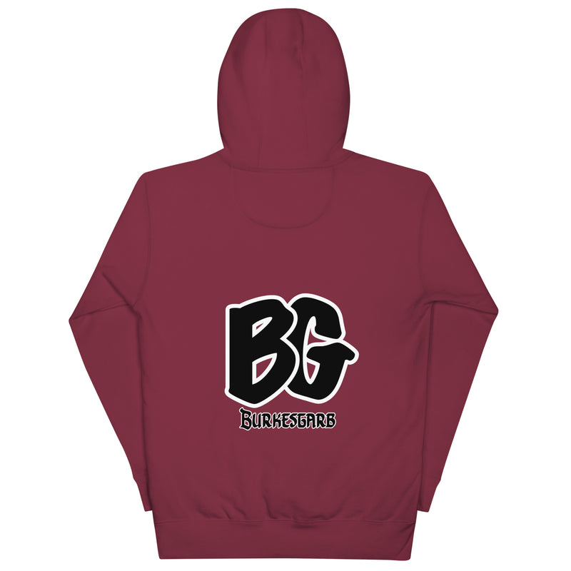 "Stay Cozy in Style with Burkesgarb BG Unisex Premium Hoodie"