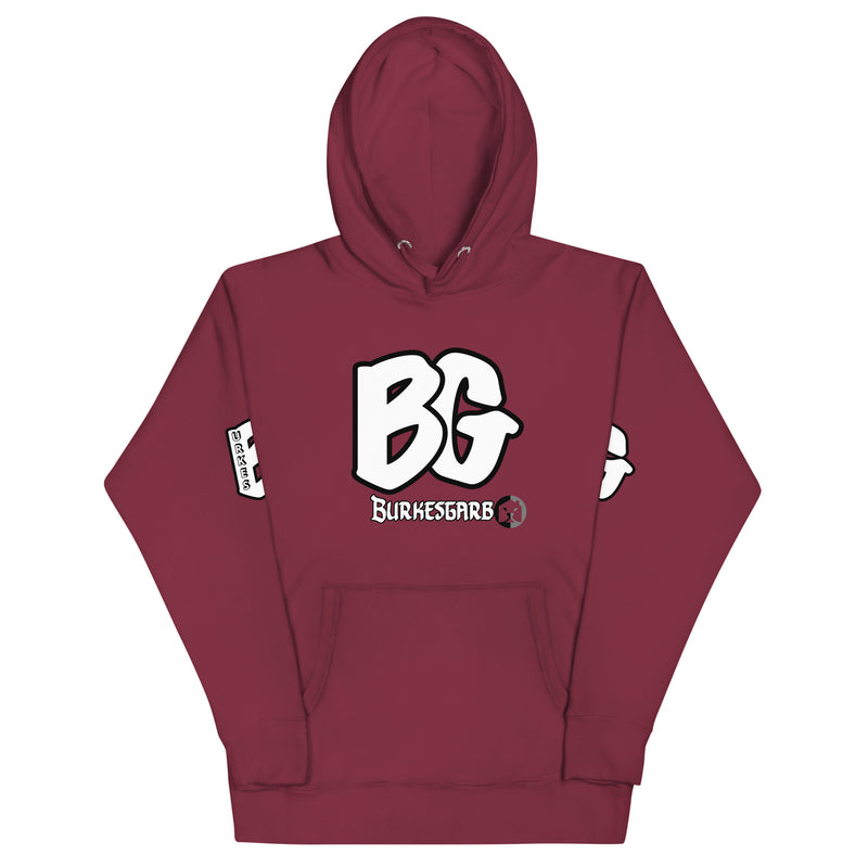 "Stay Cozy in Style with Burkesgarb BG Unisex Premium Hoodie"