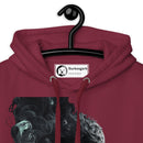 "Stay Stylish and Comfortable with the Burkesgarb Smoke Green Cross Unisex Hoodie"