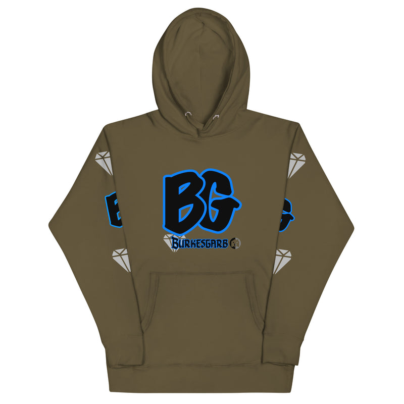 "Stay Cozy in Style with Burkesgarb BG Unisex Premium Hoodie"