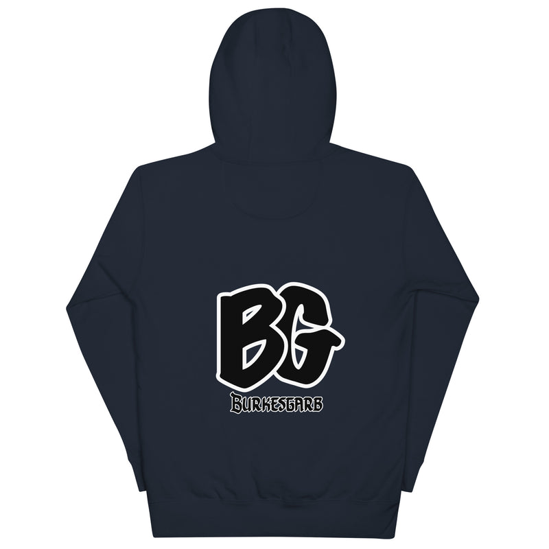 "Stay Cozy in Style with Burkesgarb BG Unisex Premium Hoodie"