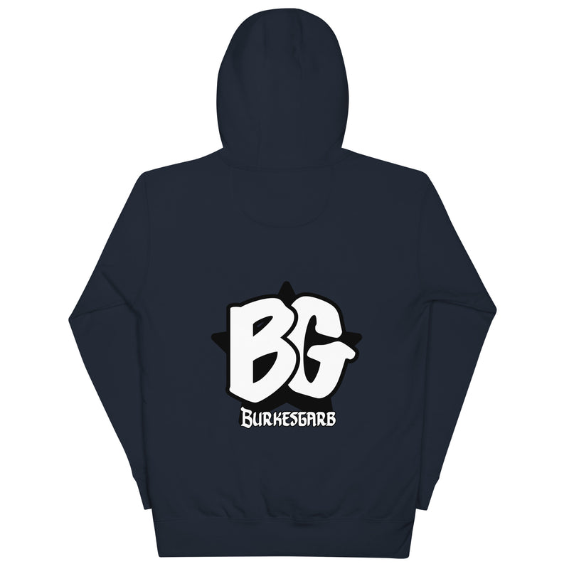 "Stay Cozy in Style with Burkesgarb BG Unisex Premium Hoodie"