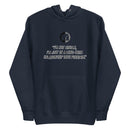 "Express Your Independent Spirit with the Burkesgarb 'I'm Not Single, I'm Just in a Long-Term Relationship with Freedom' Unisex Hoodie"