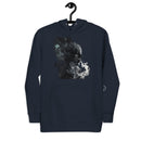 "Stay Stylish and Comfortable with the Burkesgarb Smoke Green Cross Unisex Hoodie"