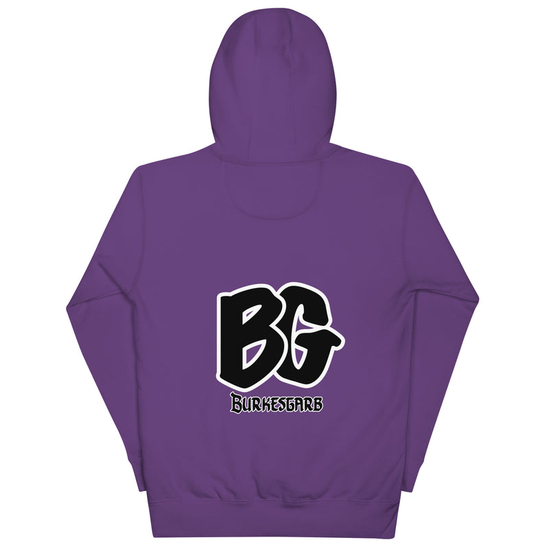 "Stay Cozy in Style with Burkesgarb BG Unisex Premium Hoodie"