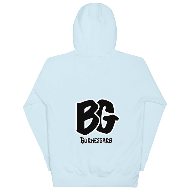 "Stay Cozy in Style with Burkesgarb BG Unisex Premium Hoodie"