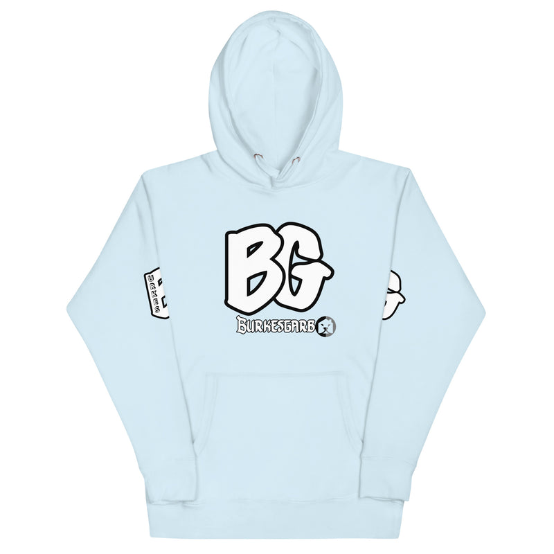 "Stay Cozy in Style with Burkesgarb BG Unisex Premium Hoodie"