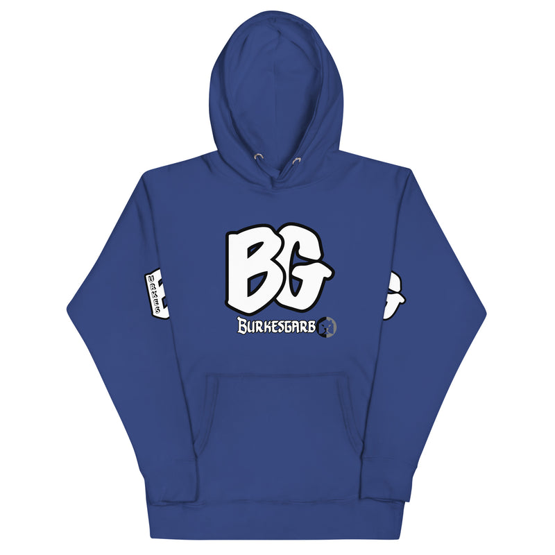 "Stay Cozy in Style with Burkesgarb BG Unisex Premium Hoodie"