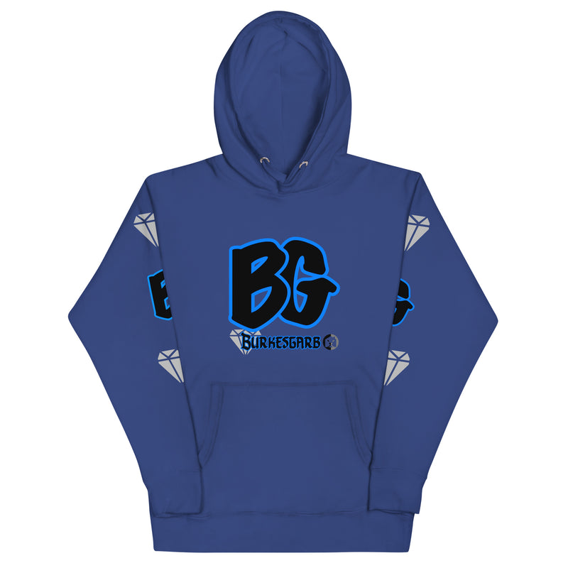 "Stay Cozy in Style with Burkesgarb BG Unisex Premium Hoodie"