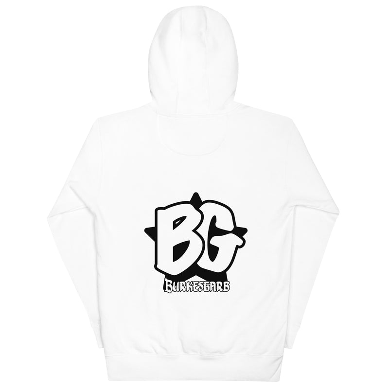 "Stay Cozy in Style with Burkesgarb BG Unisex Premium Hoodie"