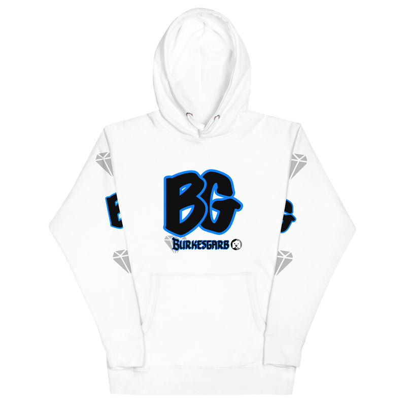 "Stay Cozy in Style with Burkesgarb BG Unisex Premium Hoodie"