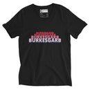 "Versatile and Stylish: Burkesgarb Unisex Short Sleeve V-Neck T-Shirt for All Occasions"